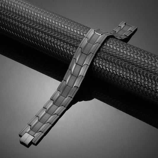 Mens High Quality Black Copper Wristband with X3 Strength Neodymium Magnets