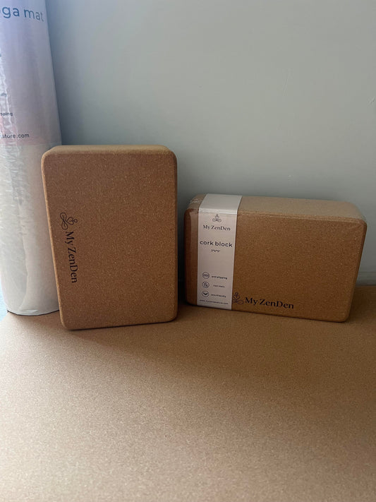 Cork Yoga Block